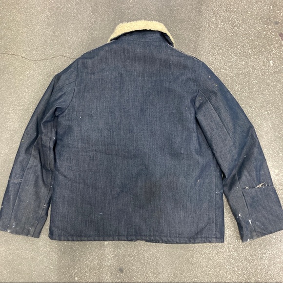 Montgomery Ward Denim Wool Jacket - Picture 2 of 11